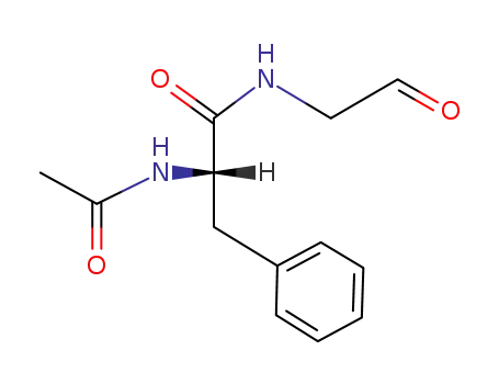 N-acetylphenylalanylglycinal