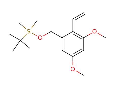 tert-Butyl-(3,5-dimethoxy-2-vinyl-benzyloxy)-dimethyl-silane