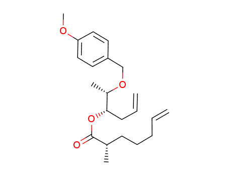 (2S,3S,2'S)-2-(p-methoxybenzyloxy)-3-(2'-methylhept-6'-enoyl)-hex-5-ene