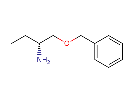 Molecular Structure of 142559-11-3 ((R)-(-)-2-AMINO-1-BENZYLOXYBUTANE)