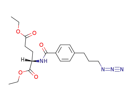 L-Glutamic acid, N-[4-(3-azidopropyl)benzoyl]-, diethyl ester