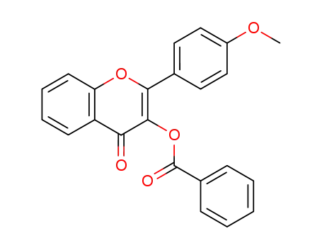 2-(4'-methoxyphenyl)-3-benzoyloxy-4-oxo-4H-1-benzopyran
