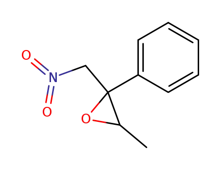 Molecular Structure of 107454-91-1 (1-nitro-2-phenyl-2,3-epoxybutane)
