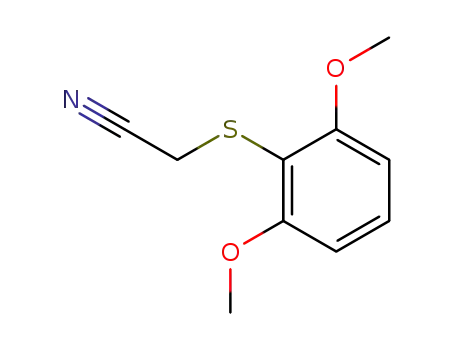 ((2,6-dimethoxyphenyl)thio)acetonitrile