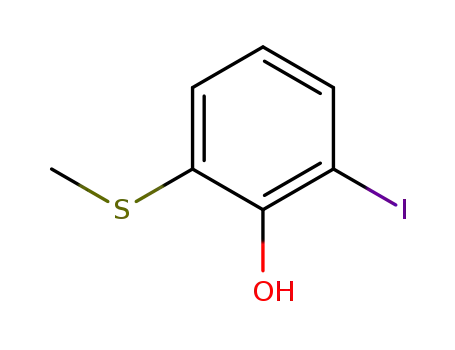 2-Iodo-6-methylsulfanyl-phenol