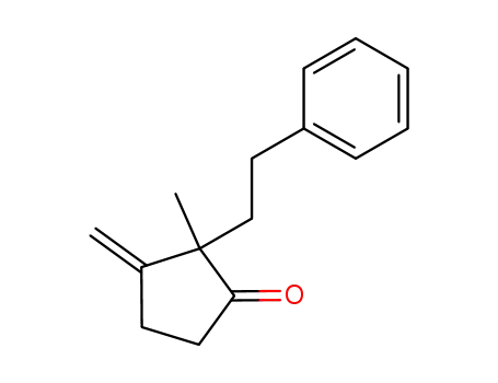 2-methyl-3-methylene-2-phenethylcyclopentan-1-one