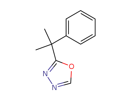 Molecular Structure of 252253-32-0 (2-(2-Phenylpropan-2-yl)-1,3,4-oxadiazole)