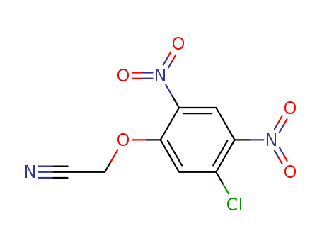 Acetonitrile, (5-chloro-2,4-dinitrophenoxy)-
