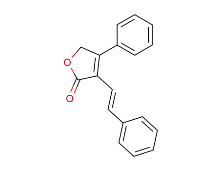 2(5H)-Furanone, 4-phenyl-3-(2-phenylethenyl)-, (E)-