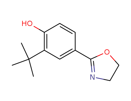 Phenol, 4-(4,5-dihydro-2-oxazolyl)-2-(1,1-dimethylethyl)-