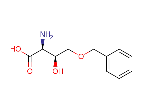 Molecular Structure of 102608-37-7 (L-Threonine, 4-(phenylmethoxy)-)