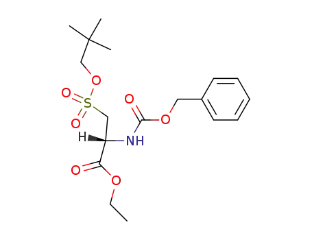 ethyl 2(S)-2-[(benzyloxycarbonyl)amino]-3-(neopentyloxysulfonyl)propanoate