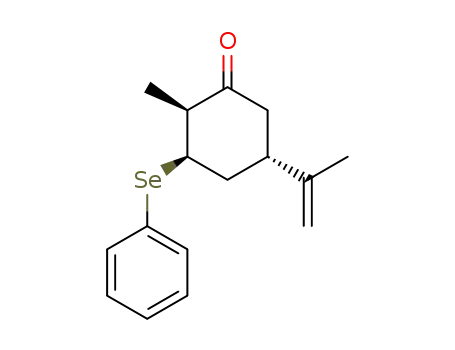 (2S,3R,5S)-2-methyl-5-(1-methylethenyl)-3-(phenylseleno)-cyclohexanone