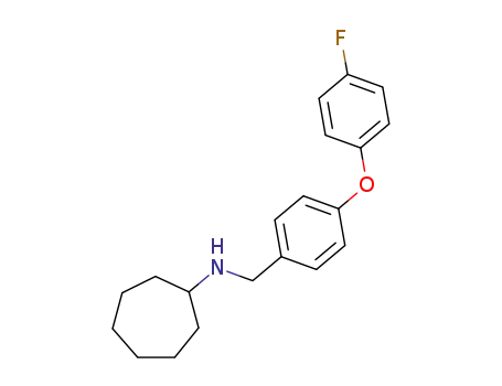 N-cycloheptyl-4-(4-fluorophenoxy)benzylamine