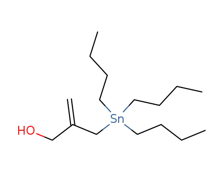 Molecular Structure of 94203-06-2 (2-Propen-1-ol, 2-[(tributylstannyl)methyl]-)