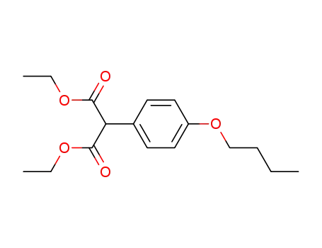 Diethyl (4-butoxyphenyl)propanedioate