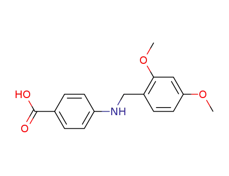 4-((2,4-dimethoxybenzyl)amino)benzoic acid