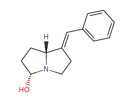 (5α,7aβ)-1-benzylidene-5-hydroxyhexahydro-1H-pyrrolizine