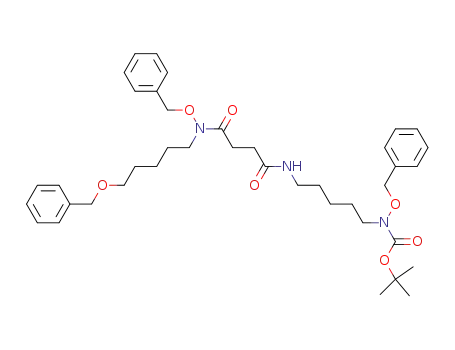 17-(tert-butoxycarbonyl)-1,6,17-tris(benzyloxy)-7,10-dioxo-6,11,17-triazaheptadecane