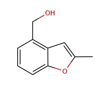 Molecular Structure of 209256-61-1 (4-Benzofuranmethanol,  2-methyl-)