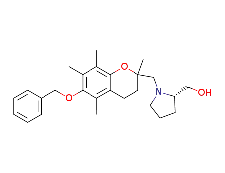 N-[(2R/S)-6-benzyloxy-2,5,7,8-tetramethylchroman-2-ylmethyl]-(2S)-pyrrolidine-2-methanol