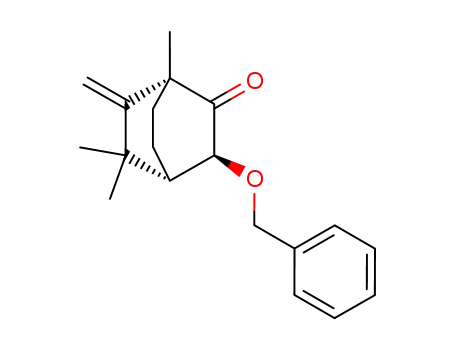 Bicyclo[2.2.2]octanone, 1,5,5-trimethyl-6-methylene-3-(phenylmethoxy)-,
(1R,3S,4S)-