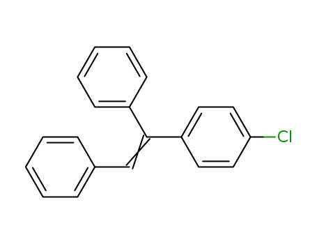 Molecular Structure of 38473-51-7 (Benzene, 1-chloro-4-(1,2-diphenylethenyl)-)