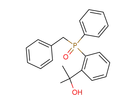 benzylphenyl-(2-(1-methyl-1-hydroxyethyl)phenyl)phosphine oxide