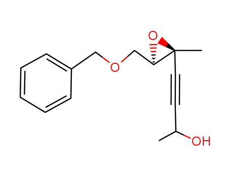 4-((2S,3R)-3-Benzyloxymethyl-2-methyl-oxiranyl)-but-3-yn-2-ol