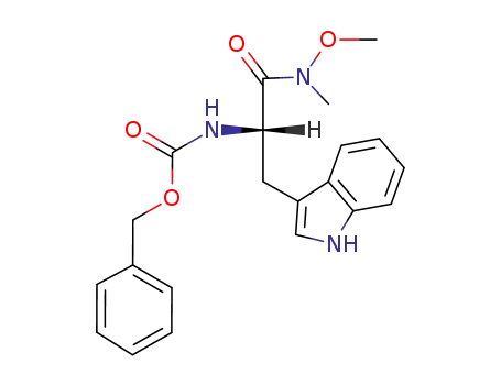 Z-Trp-N,O-dimethylhydroxamate