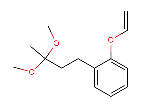1-(3,3-dimethoxybutyl)-2-(ethenyloxy)benzene