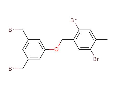 2,5-Dibromo-4-methyl-1-[3,5-bis(bromomethyl)phenoxymethyl]benzene