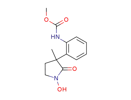 1-hydroxy-3-(2'-methoxycarbonylamino)phenyl-3-methyl-2-pyrrolidone