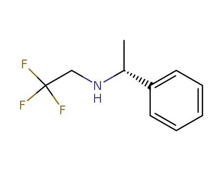 Molecular Structure of 303049-75-4 (2,2,2-trifluoro-N-(1-phenylethyl)ethanaMine)