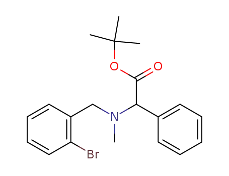 Benzeneacetic acid, a-[[(2-bromophenyl)methyl]methylamino]-,
1,1-dimethylethyl ester