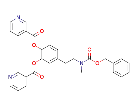 3,4-O-dinicotinoyl-N-benzyloxycarbonylepinine