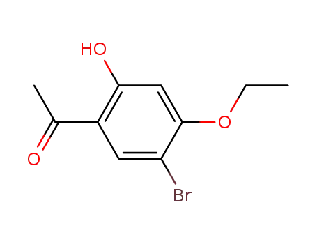 에타논, 1-(5-브로모-4-에톡시-2-하이드록시페닐)