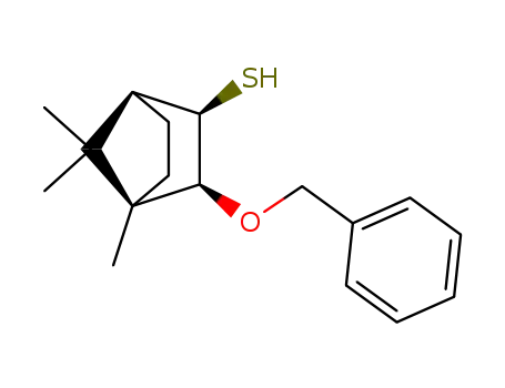 (1R,2S,3R)-3-Mercapto-2-(benzyloxy)-1,7,7-trimethylbicyclo<2.2.1>heptane