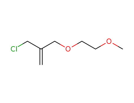 Molecular Structure of 208466-71-1 (1-Propene, 3-chloro-2-[(2-methoxyethoxy)methyl]-)