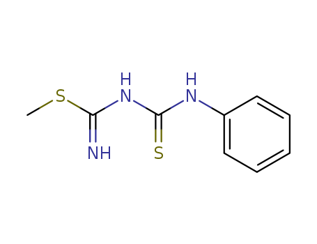 Carbamimidothioic acid,[(phenylamino)thioxomethyl]-, methyl ester (9CI) cas  16691-28-4
