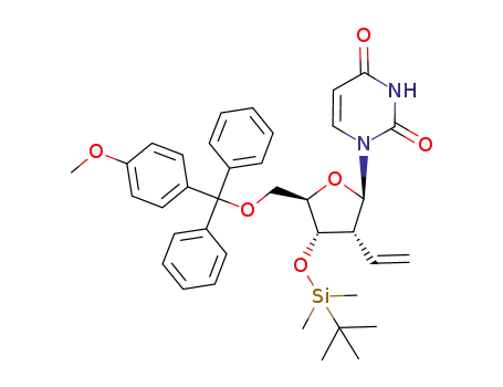1-[5-O-(4-methoxytrityl)-2-deoxy-2-vinyl-3-O-(tert-butyldimethylsilyl)-β-D-ribo-pentofuranosyl]uracil