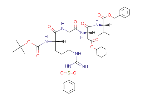 Boc-Arg(Tos)-Gly-Asp(OcHex)-Val-OBzl