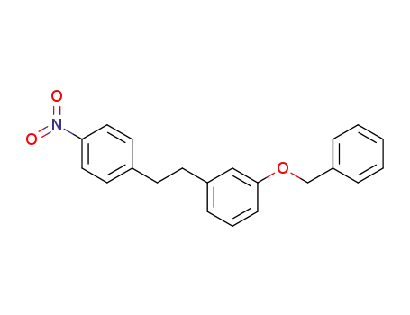 1-(3-benzyloxyphenyl)-2-(4-nitrophenyl)ethane