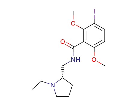 N-((S)-1-Ethyl-pyrrolidin-2-ylmethyl)-3-iodo-2,6-dimethoxy-benzamide