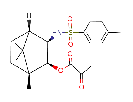 2-Oxo-propionic acid (1R,2S,3R,4S)-1,7,7-trimethyl-3-(toluene-4-sulfonylamino)-bicyclo[2.2.1]hept-2-yl ester