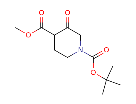 1,4-Piperidinedicarboxylic acid, 3-oxo-, 1-(1,1-dimethylethyl) 4-methyl ester