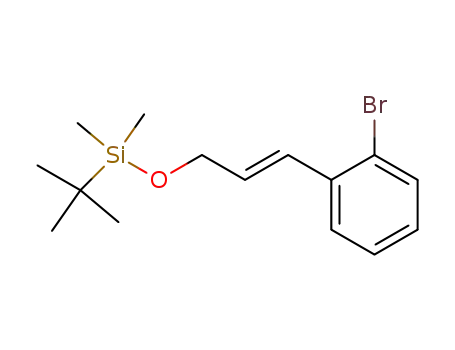 (E)-{[3-(2-bromophenyl)allyl]oxy}(tert-butyl)dimethylsilane