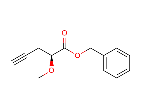 benzyl(2S)-2-methoxy-4-pentynoate