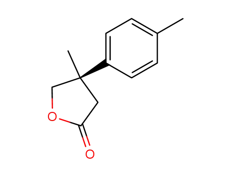 2(3H)-Furanone, dihydro-4-methyl-4-(4-methylphenyl)-, (R)-