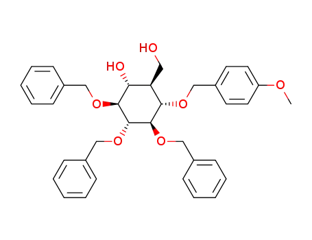 (1R,2S,3R,4R,5S,6R)-2,3,4-tris(benzyloxy)-6-(hydroxymethyl)-5-[(4-methoxybenzyl)oxy]cyclohexanol